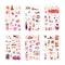Cute Molang Rabbit Cartoon Animals Sticker Pvc Cartoon Stickers Diary Sticker Scrapbook Decoration Stationery Stickers