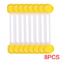 8Pcs/Lot Baby Safety Protector Child Cabinet Locking Plastic Lock Protection of Children Locking From Doors Drawers