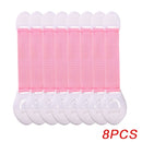 8Pcs/Lot Baby Safety Protector Child Cabinet Locking Plastic Lock Protection of Children Locking From Doors Drawers