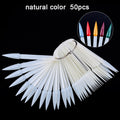 False Nail Tips Color Card Practice Display Showing Shelf Tools Buckle Ring Manicure DIY Nail Display Nail Art Practice tool