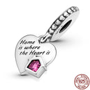 CODEDOG 100% Real 925 Sterling Silver Pink Enamel Lotus Charms Beads Fit Original Pandora Bracelet For Women Jewelry Making