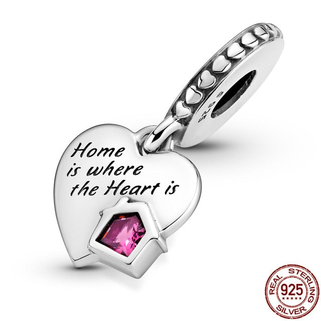 CODEDOG 100% Real 925 Sterling Silver Pink Enamel Lotus Charms Beads Fit Original Pandora Bracelet For Women Jewelry Making