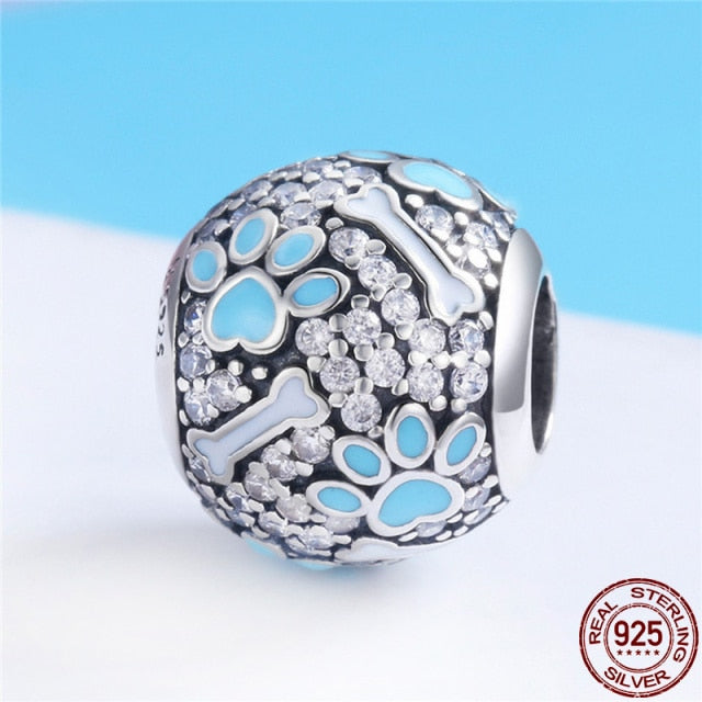 CODEDOG 100% Real 925 Sterling Silver Pink Enamel Lotus Charms Beads Fit Original Pandora Bracelet For Women Jewelry Making