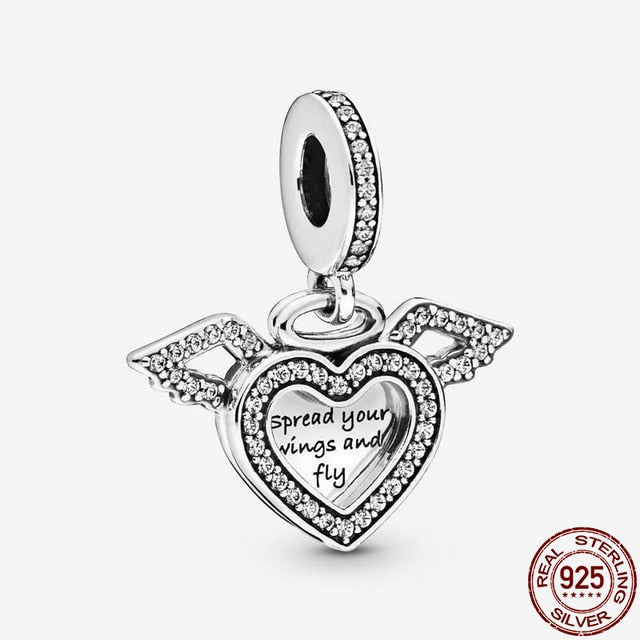 CODEDOG 100% Real 925 Sterling Silver Pink Enamel Lotus Charms Beads Fit Original Pandora Bracelet For Women Jewelry Making