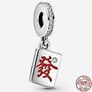 CODEDOG 100% Real 925 Sterling Silver Pink Enamel Lotus Charms Beads Fit Original Pandora Bracelet For Women Jewelry Making