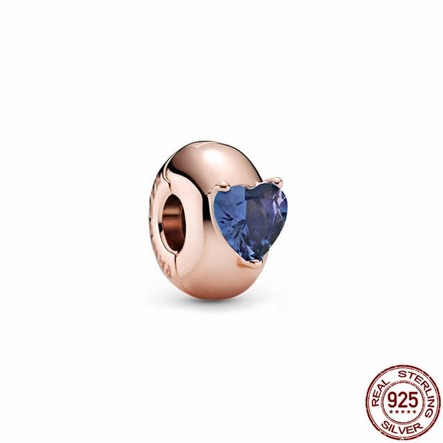 CODEDOG 100% Real 925 Sterling Silver Pink Enamel Lotus Charms Beads Fit Original Pandora Bracelet For Women Jewelry Making