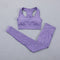 Seamless Women  yoga set Workout Gym Long Sleeve Fitness Crop Top High Waist Leggings Sport Clothing Suits