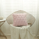 3D Rhombus Plush Pillow Cover Geometric Decorative Throw Pillow Case Soft Cozy Bed Sofa Cushion Cover for Nordic Home Fall Decor