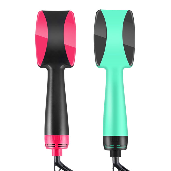 2 in 1 One Step Hair Dryer And Volumizer  Electric Hair Dryer Brush  Dryer Comb Hair Straightener Curling Iron Comb Brush