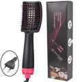 2 in 1 One Step Hair Dryer And Volumizer  Electric Hair Dryer Brush  Dryer Comb Hair Straightener Curling Iron Comb Brush