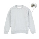 SIMWOOD 2021 Spring New Hoodies Men Casual Minimalist Sweatshirt O-Neck Embroidery Logo Plus Size Basic Pullover  SI980547