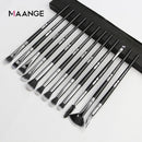MAANGE Makeup Brushes Pro Pink Brush Set Powder EyeShadow Blending Eyeliner Eyelash Eyebrow Make up Beauty Cosmestic Brushes