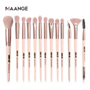 MAANGE Makeup Brushes Pro Pink Brush Set Powder EyeShadow Blending Eyeliner Eyelash Eyebrow Make up Beauty Cosmestic Brushes