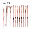 MAANGE Makeup Brushes Pro Pink Brush Set Powder EyeShadow Blending Eyeliner Eyelash Eyebrow Make up Beauty Cosmestic Brushes