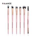 MAANGE Makeup Brushes Pro Pink Brush Set Powder EyeShadow Blending Eyeliner Eyelash Eyebrow Make up Beauty Cosmestic Brushes