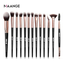 MAANGE Makeup Brushes Pro Pink Brush Set Powder EyeShadow Blending Eyeliner Eyelash Eyebrow Make up Beauty Cosmestic Brushes