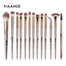 MAANGE Makeup Brushes Pro Pink Brush Set Powder EyeShadow Blending Eyeliner Eyelash Eyebrow Make up Beauty Cosmestic Brushes