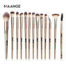 MAANGE Makeup Brushes Pro Pink Brush Set Powder EyeShadow Blending Eyeliner Eyelash Eyebrow Make up Beauty Cosmestic Brushes