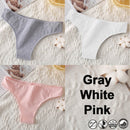 M-XXL Cotton Panties Women's Thong Briefs Cotton Underwear Sexy Lingerie Panties Female Underpants G-String Girl Pantys 3PCS/Set