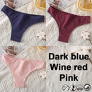 M-XXL Cotton Panties Women's Thong Briefs Cotton Underwear Sexy Lingerie Panties Female Underpants G-String Girl Pantys 3PCS/Set