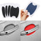 4Pcs Handle Anti Scratch Stickers Universal Carbon Fiber Auto Door Handle Film Car Stickers Goods Accessories