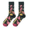 CHAOZHU Girls Cute Cartoon Fruits Sheer Kawaii Lady Women Summer Fall Avocado Lemon Pineapple Cherry Jacquard Socks Female
