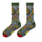 CHAOZHU Girls Cute Cartoon Fruits Sheer Kawaii Lady Women Summer Fall Avocado Lemon Pineapple Cherry Jacquard Socks Female