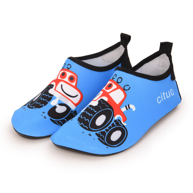 Children Beach Shoes Baby Soft Floor Indoor Slipper Snorkeling Swim Socks Boys And Girls Anti-slip Home Barefoot Kids Slippers
