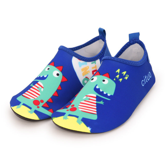 Children Beach Shoes Baby Soft Floor Indoor Slipper Snorkeling Swim Socks Boys And Girls Anti-slip Home Barefoot Kids Slippers