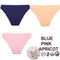 FINETOO 3PCS/Set M-XXL Panties Women Cotton Lingerie Woman Underwear Sexy Femme Underwear Girls Underpant Panty  7 Solid Colors