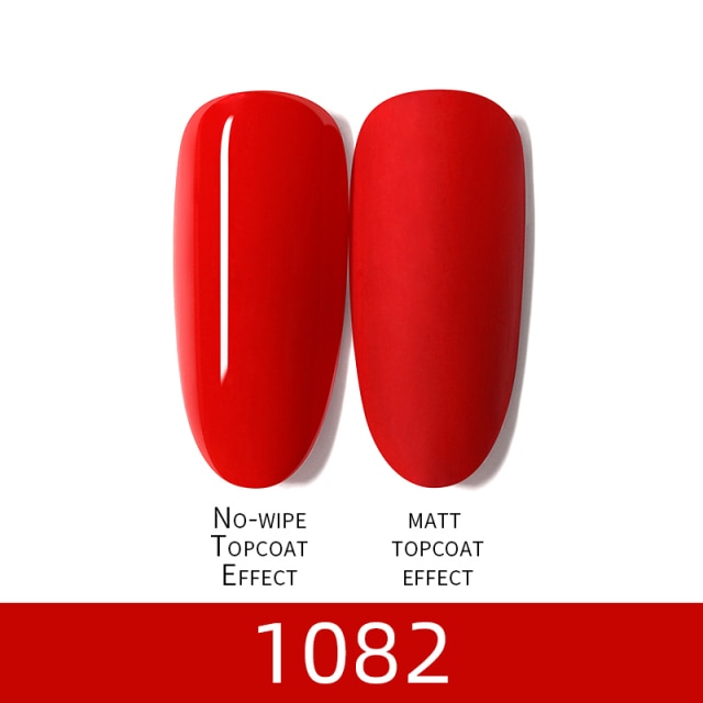 HNUIX 7ml UV Gel nail polish Red glitter glitter soak UV Gel color varnish nail polish DIY varnish Nail art Gel lacquer