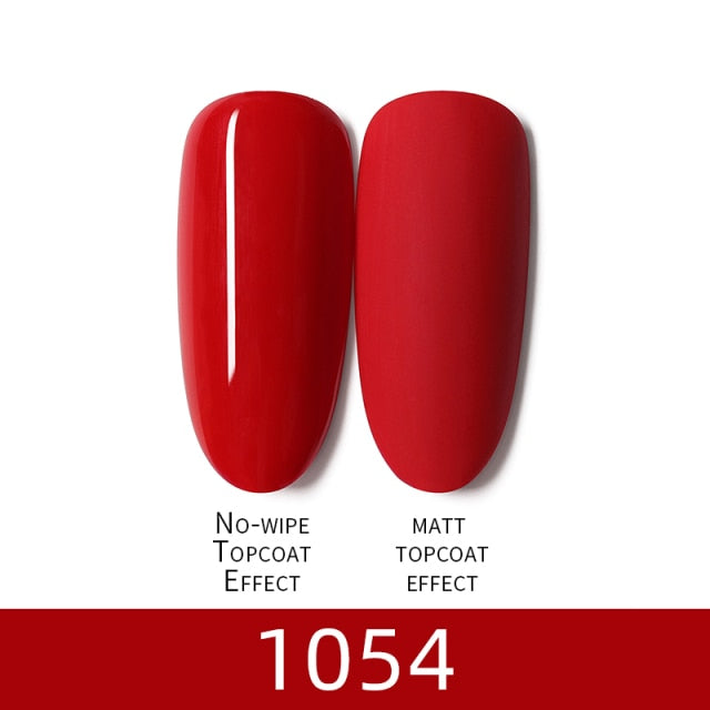 HNUIX 7ml UV Gel nail polish Red glitter glitter soak UV Gel color varnish nail polish DIY varnish Nail art Gel lacquer