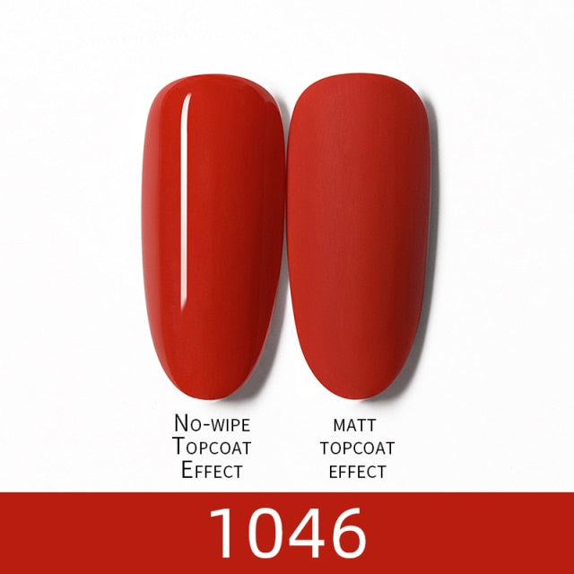 HNUIX 7ml UV Gel nail polish Red glitter glitter soak UV Gel color varnish nail polish DIY varnish Nail art Gel lacquer