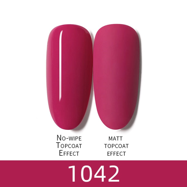 HNUIX 7ml UV Gel nail polish Red glitter glitter soak UV Gel color varnish nail polish DIY varnish Nail art Gel lacquer