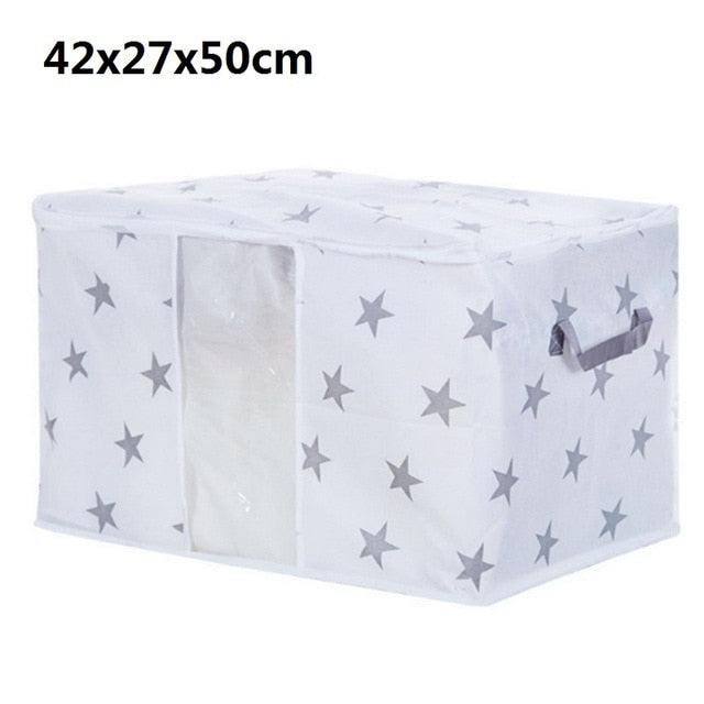 Clothes Quilt Storage Bag Blanket Closet Sweater Organizer Box Sorting Pouches Cabinet Container Travel Home Dropshipping
