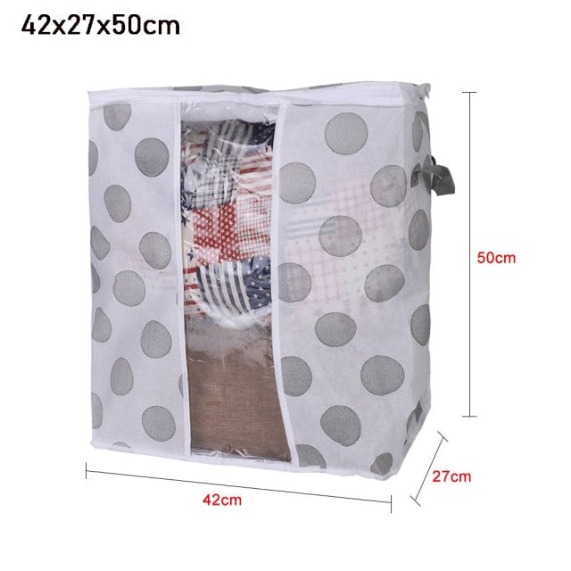 Clothes Quilt Storage Bag Blanket Closet Sweater Organizer Box Sorting Pouches Cabinet Container Travel Home Dropshipping