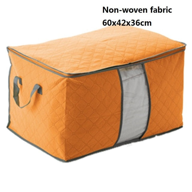 Clothes Quilt Storage Bag Blanket Closet Sweater Organizer Box Sorting Pouches Cabinet Container Travel Home Dropshipping