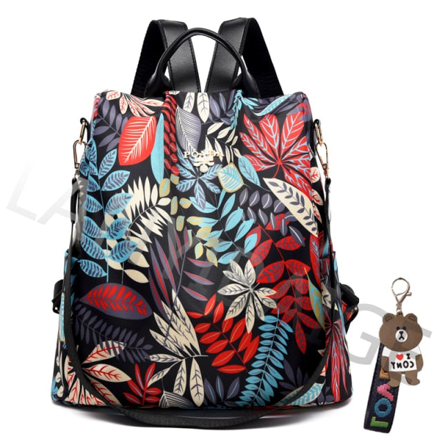 Fashion Backpack Women Oxford Cloth Shoulder Bags School Bags for Teenage Girls Light Ladies Travel Backpack mochila feminina