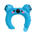 20pcs Cute Animal Tiara Headband Balloon Frog Panda Fox Tiger Cat Baby Shower Kids Toy Happy Birthday Wedding Party Decoration