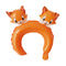 20pcs Cute Animal Tiara Headband Balloon Frog Panda Fox Tiger Cat Baby Shower Kids Toy Happy Birthday Wedding Party Decoration
