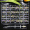 400/480PCS Crystal AB Rhinestone In Grids 20PC/Shape Flat- Back Nail Art Rhinestone Gem With 1 Pick Up Pen In Clear Big Box H&*&