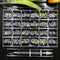 400/480PCS Crystal AB Rhinestone In Grids 20PC/Shape Flat- Back Nail Art Rhinestone Gem With 1 Pick Up Pen In Clear Big Box H&*&