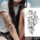 Waterproof Temporary Tattoo Sticker I Love You Flash Tattoos Lip Print Butterfly Flowers Body Art Arm Fake Sleeve Tatoo Women