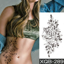 Waterproof Temporary Tattoo Sticker I Love You Flash Tattoos Lip Print Butterfly Flowers Body Art Arm Fake Sleeve Tatoo Women