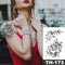 Waterproof Temporary Tattoo Sticker I Love You Flash Tattoos Lip Print Butterfly Flowers Body Art Arm Fake Sleeve Tatoo Women