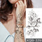 Waterproof Temporary Tattoo Sticker I Love You Flash Tattoos Lip Print Butterfly Flowers Body Art Arm Fake Sleeve Tatoo Women