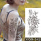 Waterproof Temporary Tattoo Sticker I Love You Flash Tattoos Lip Print Butterfly Flowers Body Art Arm Fake Sleeve Tatoo Women