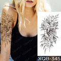 Waterproof Temporary Tattoo Sticker I Love You Flash Tattoos Lip Print Butterfly Flowers Body Art Arm Fake Sleeve Tatoo Women