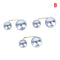 3Pcs/Set Double Pearl Pins for Women Designer Female Brooches Clothes Accessories Simulated Pearl Knit Shirt  Jewelry