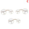 3Pcs/Set Double Pearl Pins for Women Designer Female Brooches Clothes Accessories Simulated Pearl Knit Shirt  Jewelry